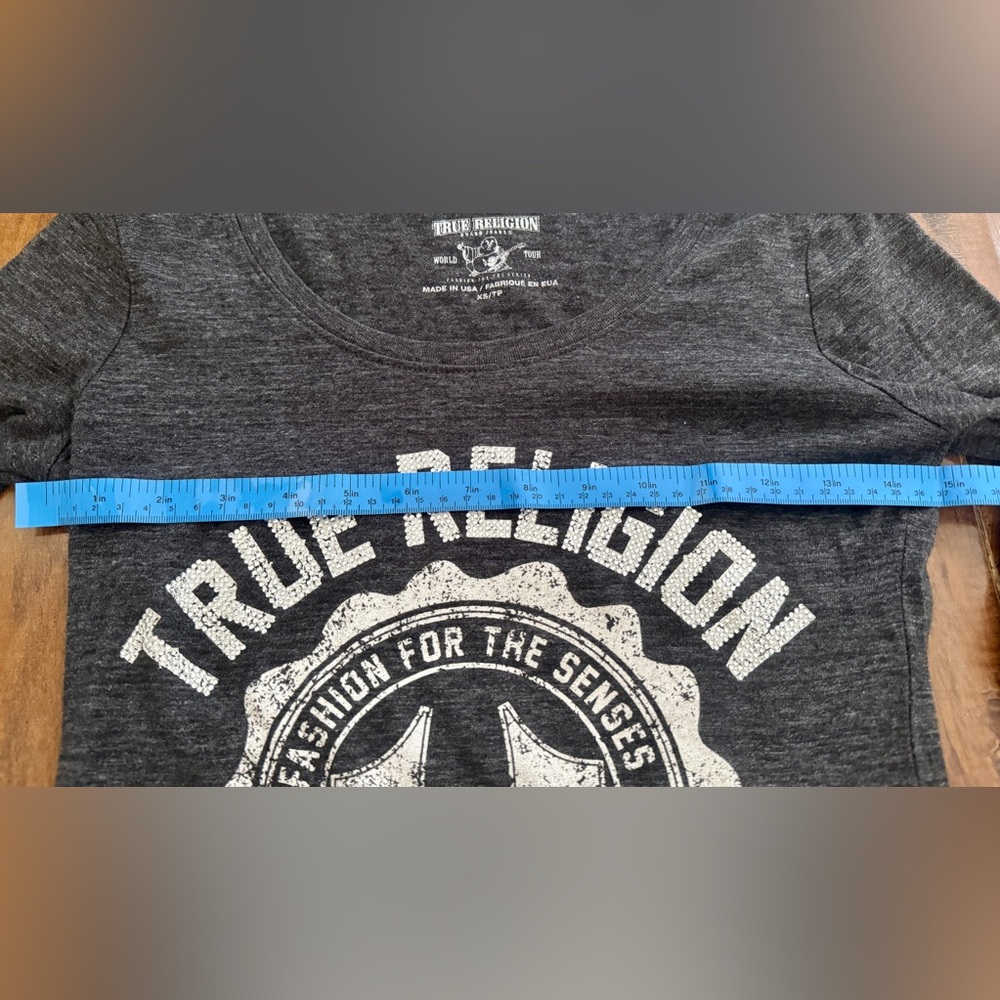 True Religion Women's Long Sleeve Tee - Picture 4 of 5